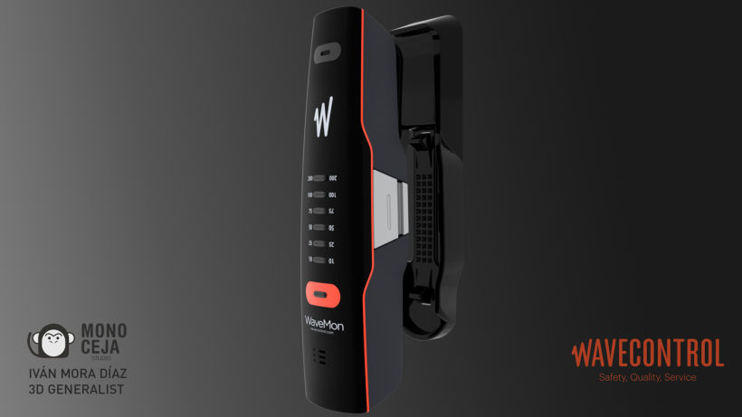 Wavemon Broadband © - 3D Product Design 3