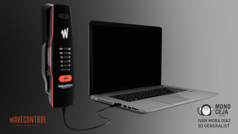 Wavemon Broadband © - 3D Product Design 6