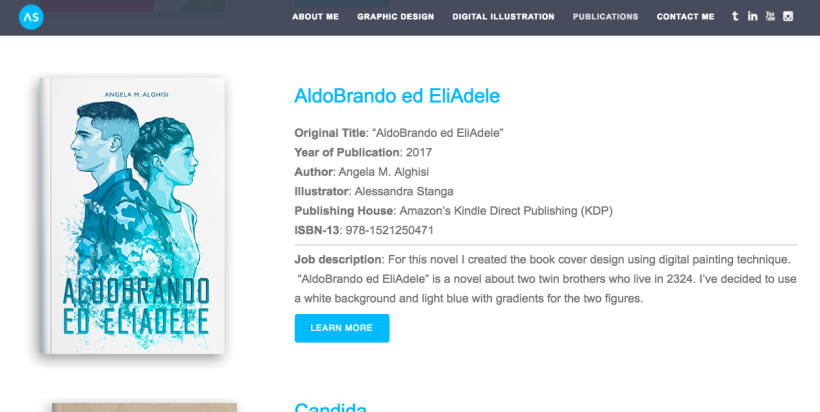 AldoBrando ed EliAdele • Book Cover Illustration 5