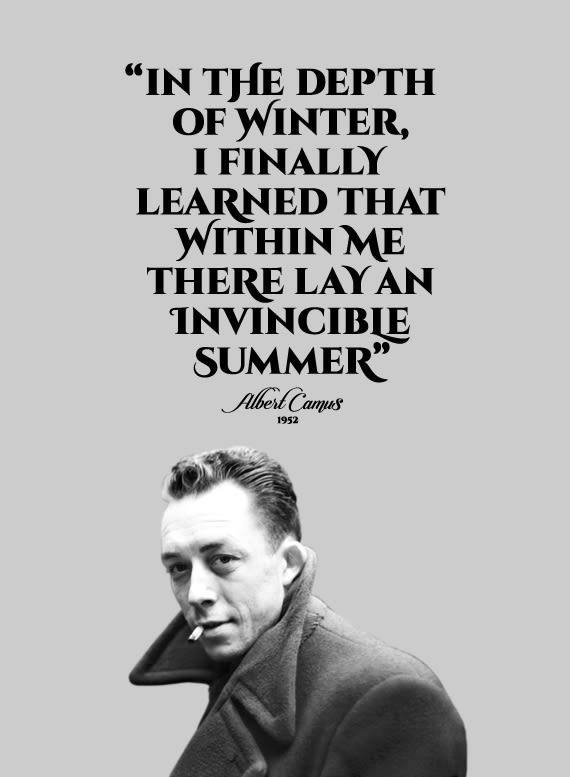 Sentence of Albert Camus 3