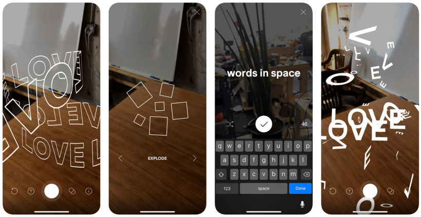 Weird Type, la app que juega con la tipografía en el mundo real 3