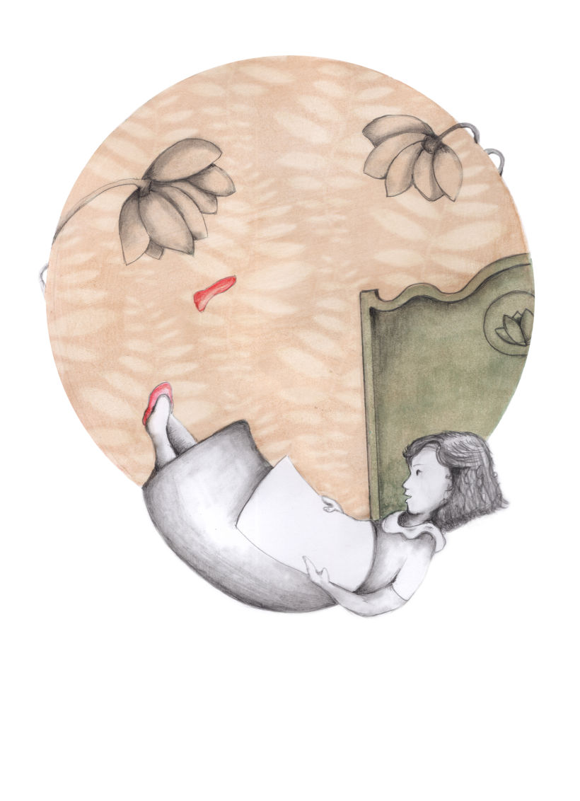 Ilustraciones para "Solo un pie descalzo". Ana María Matute.  3