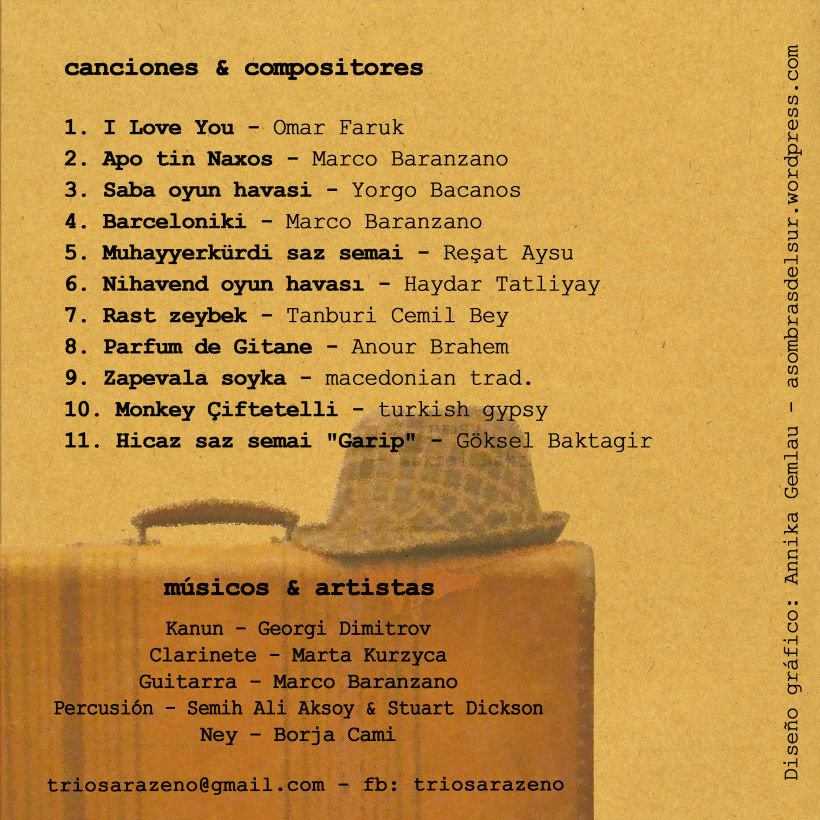 CD-Design: Trio Sarazeno 1