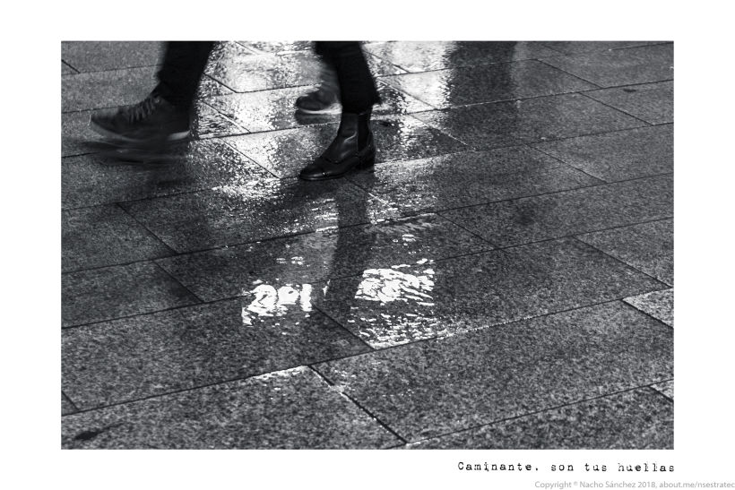 Caminante. Imágenes para el poema nº. XXIX Proverbios y Cantares, de Antonio Machado. Serie de 11 fotos. 0