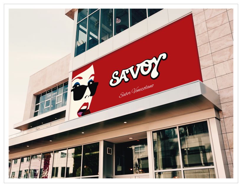 Re-diseño de la marca Savoy ve 0