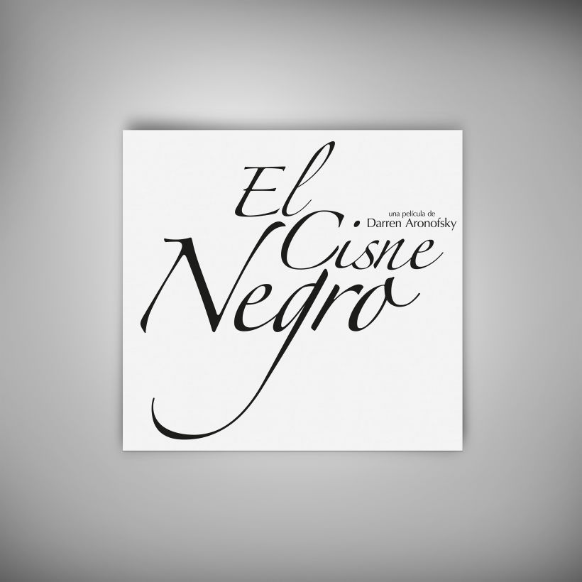 Afiche "El Cisne Negro" 2