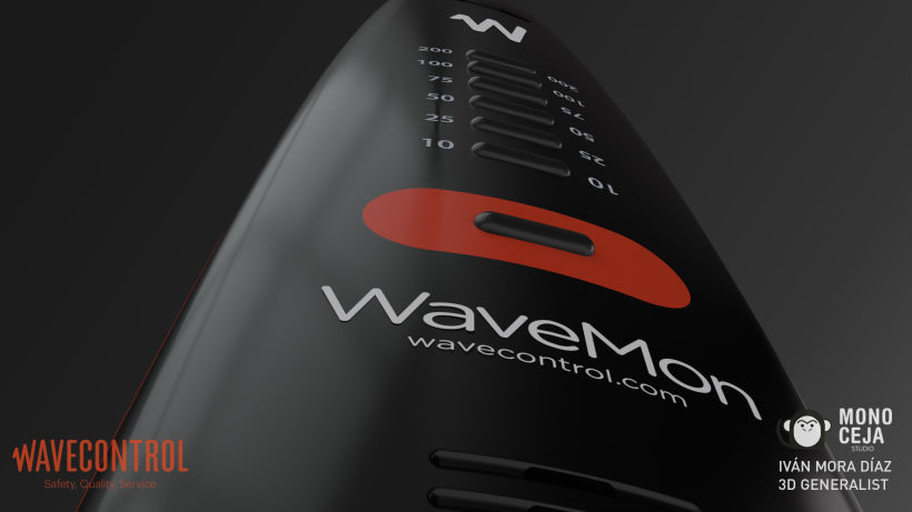 Wavemon Broadband © - 3D Product Design 2