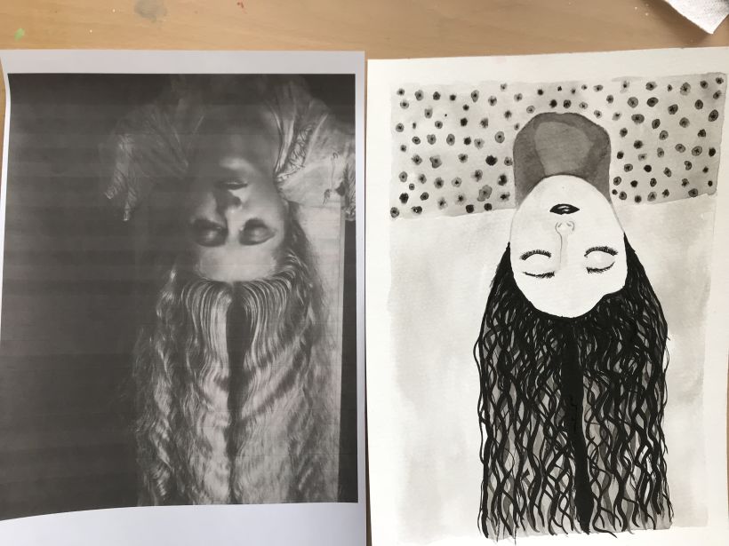 Mi Proyecto del curso: Introducción a la ilustración con tinta china 6