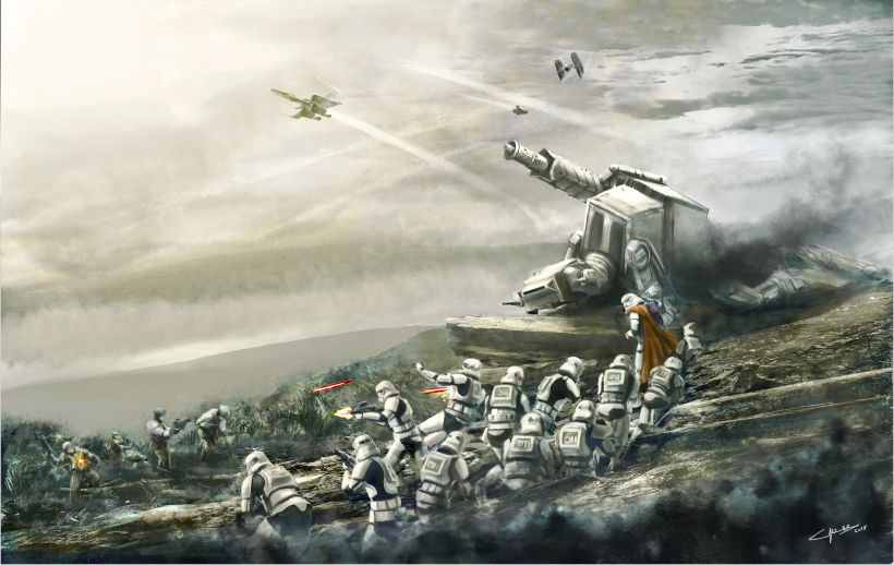Star Wars Battle front concept art -1
