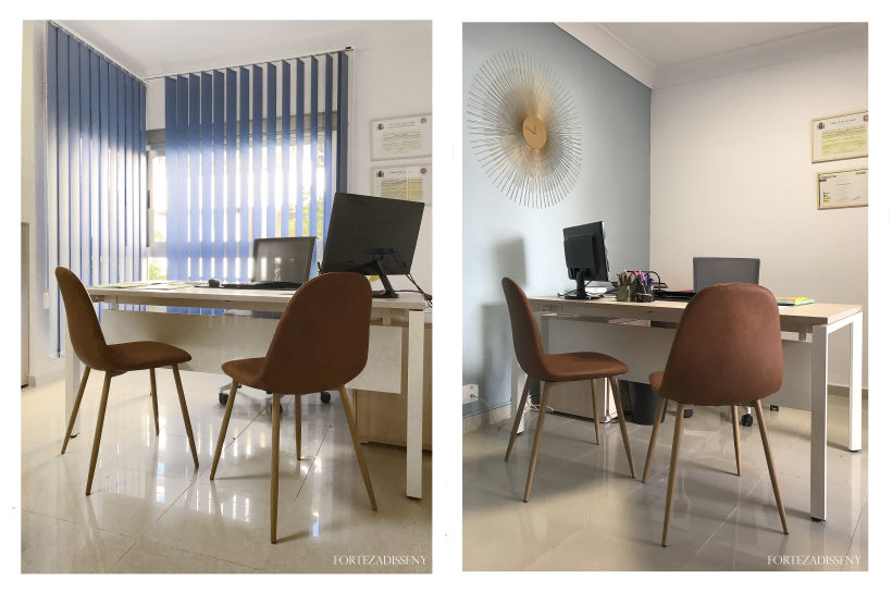 Diseño Oficina Asesoria-Gestoria Oliver-Torrens, Palma de Mallorca #interiordesign #officedesign 0