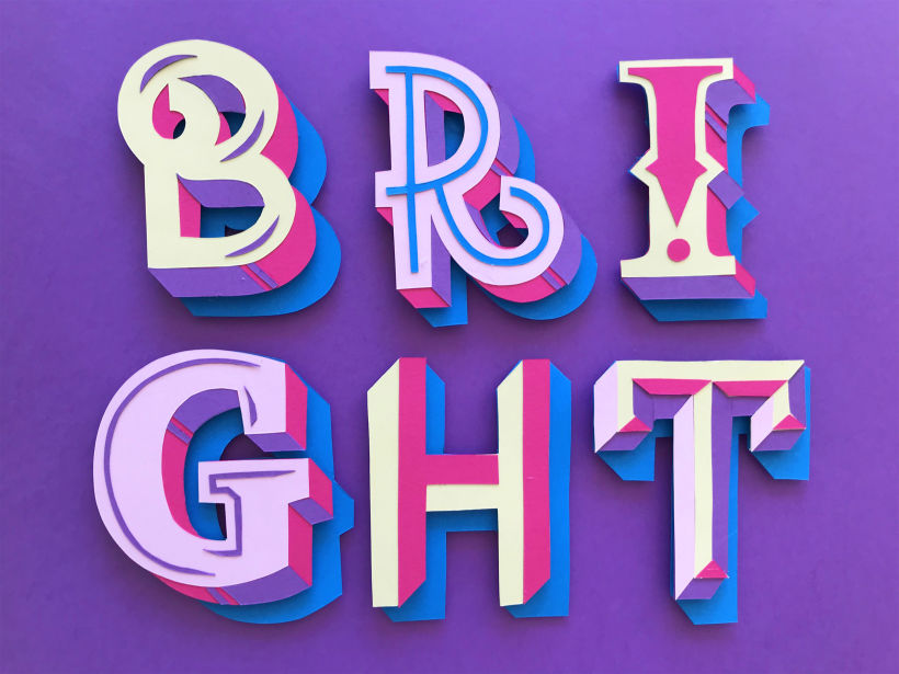 Bright type -1