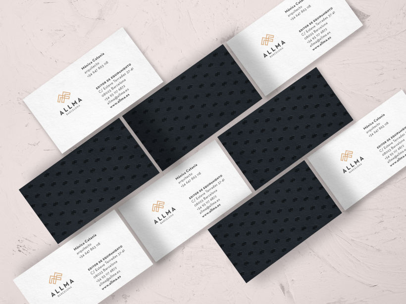 Allma Barcelona · Branding, Brochure & Web design 3
