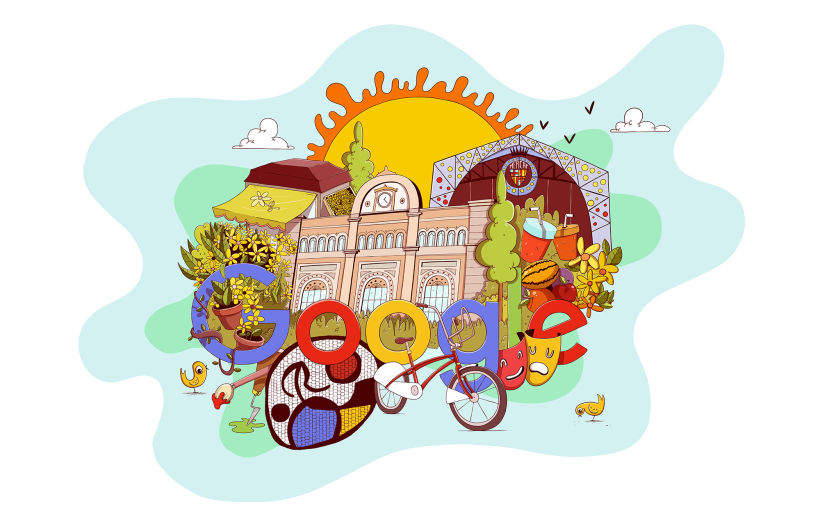 Barcelona Google Doodles 5
