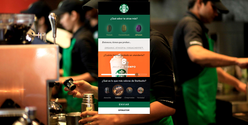 UI / IxD / CSS - Starbucks 2