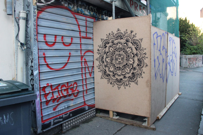 El arte urbano acerca los mandalas a la ciudad 7