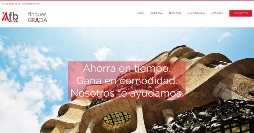 Restyling Web para agencia de fincas a Barcelona - Marketing plan -1