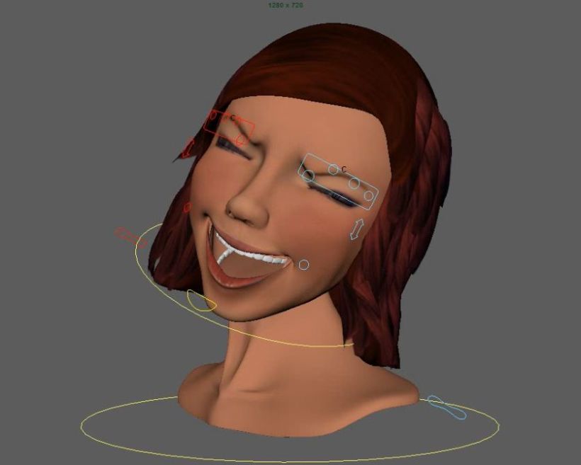 Mi Proyecto del curso: Rigging: articulación facial de un personaje 3D -1