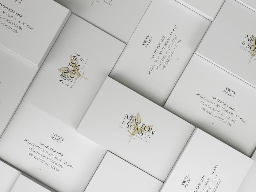 Newton&Sons Co. - Branding + Packaging 10