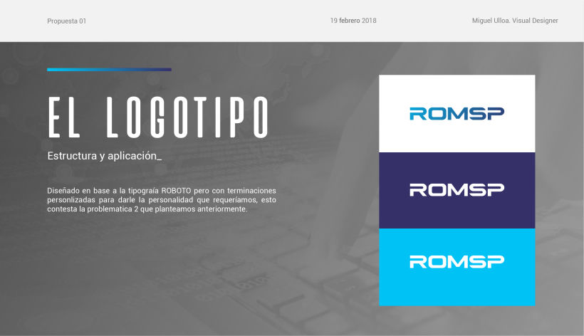 Rediseño de logo ROMSP 6