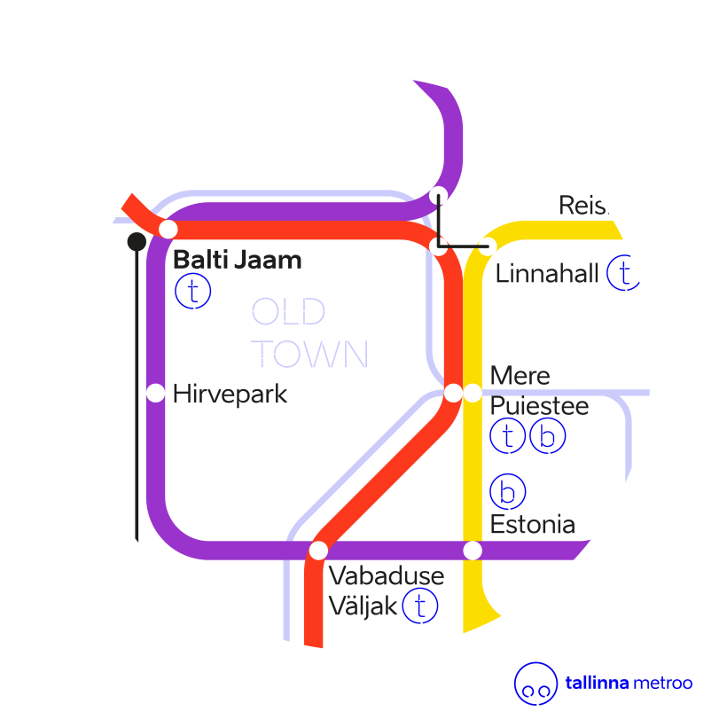 Tallinn Metro Map 5