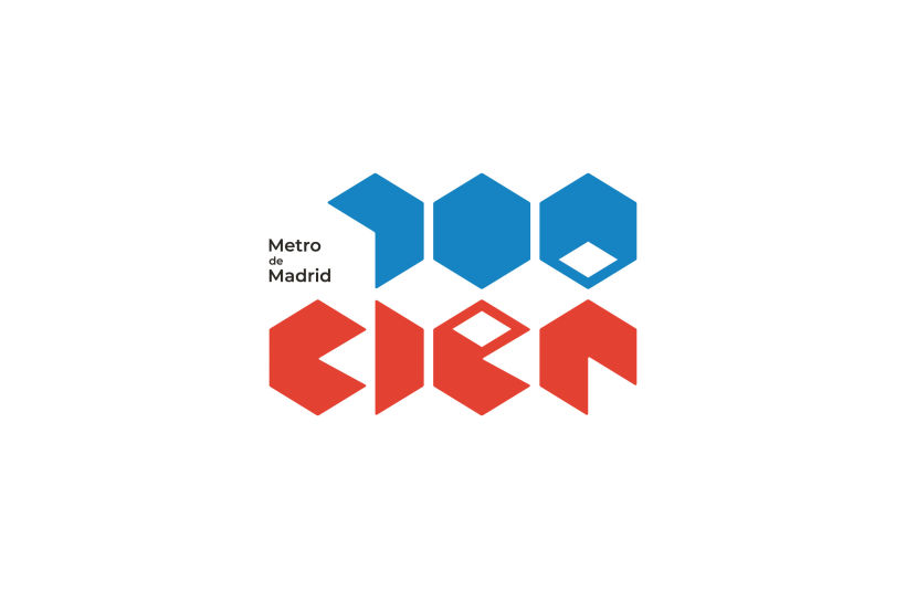 Metro de Madrid. Logotipo para el Centenario. -1