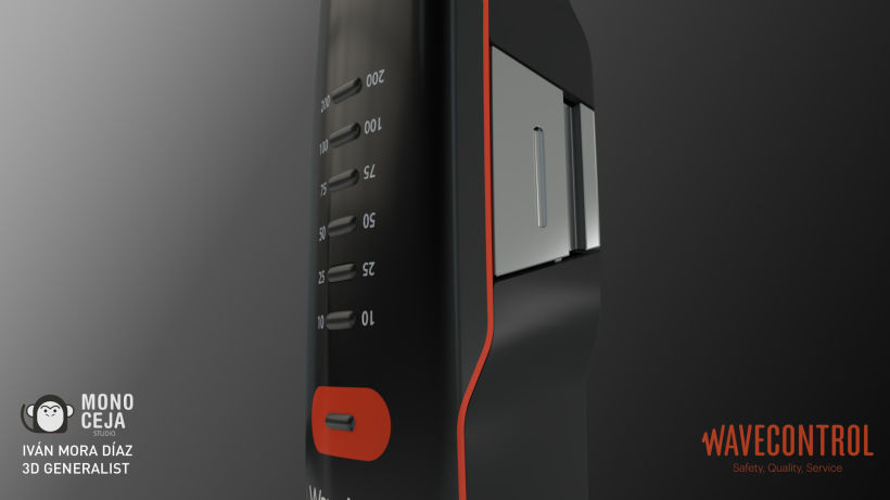 Wavemon Broadband © - 3D Product Design 1