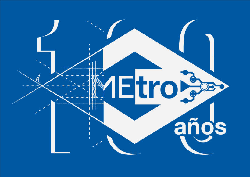 Mi propuesta para el Logo de Metro de Madrid del centenario 0