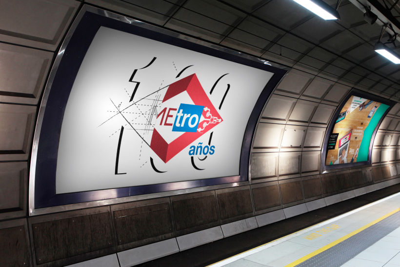 Mi propuesta para el Logo de Metro de Madrid del centenario 5