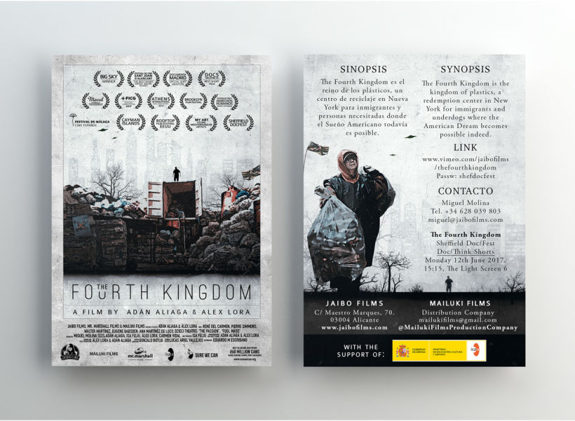 Gráfica para cortometraje - The Fourth Kingdom 8