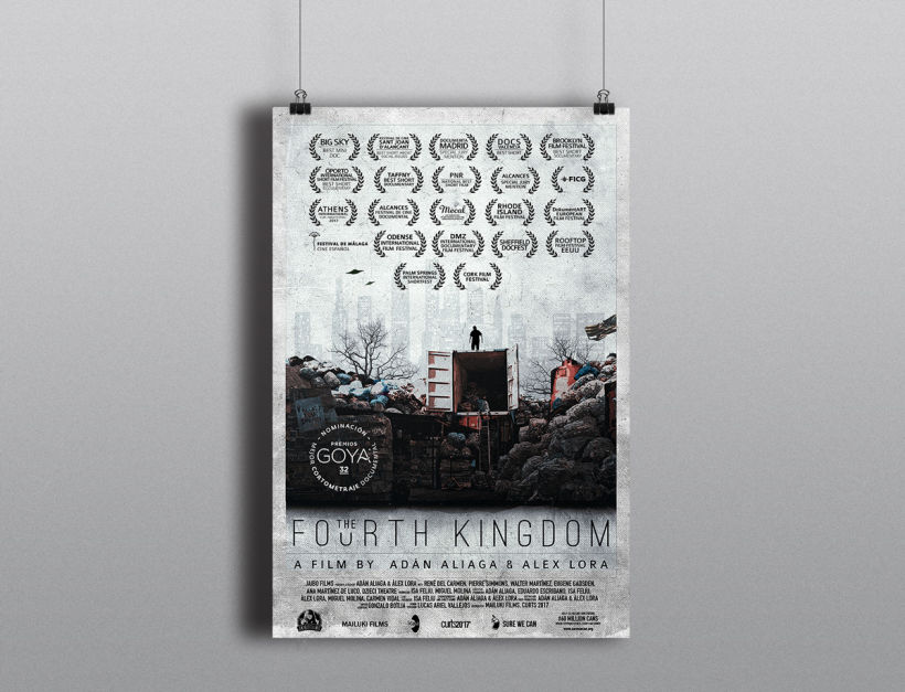Gráfica para cortometraje - The Fourth Kingdom 0