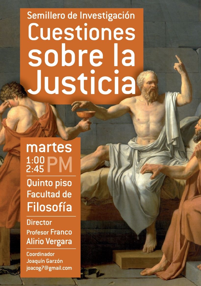 Cuestiones sobre la justicia, afiches 2