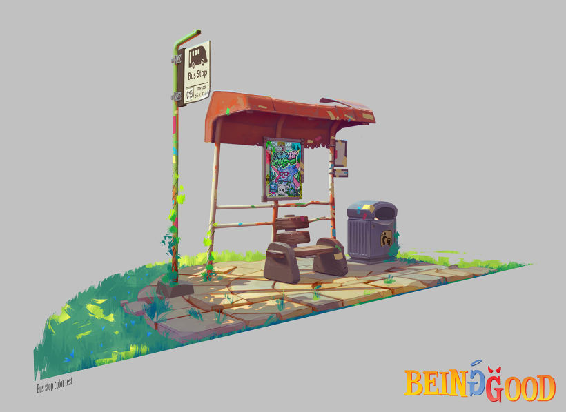 Being Good - Bus stop -1