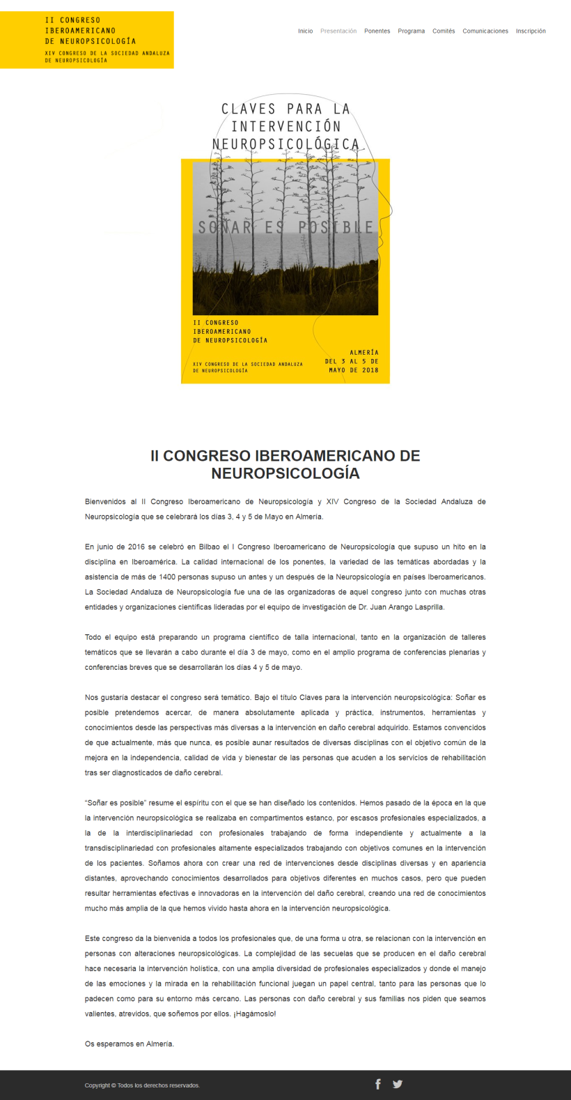 Diseño Gráfico del Congreso Iberoamericano de Neuropsicolgía 3