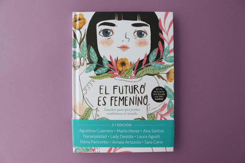Ilustración para el libro "El futuro es femenino" Ed. Penguin Random House. Escrito por Sara Cano 6