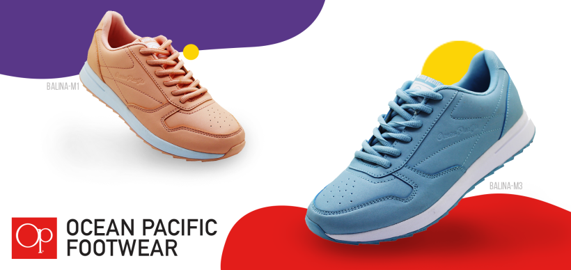 Live in Colors - Ocean Pacific Footwear 1