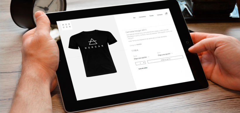 MORGAN - Diseño web / Tienda Online / Merchandising 2