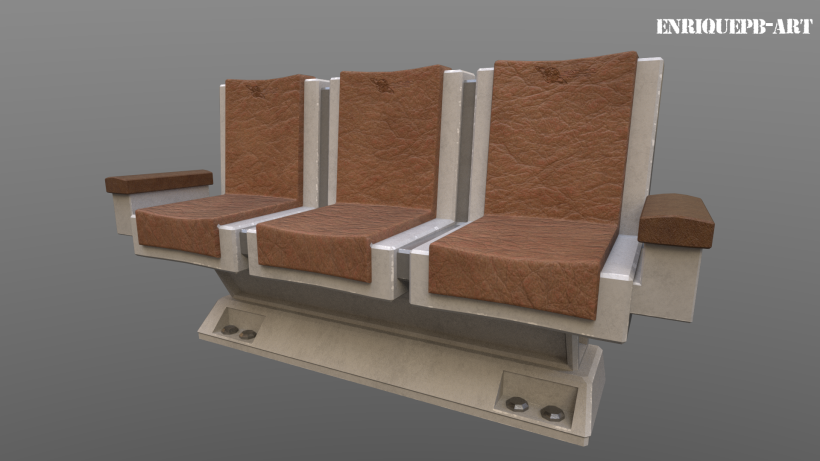 Scifi Space Station Sofa 3