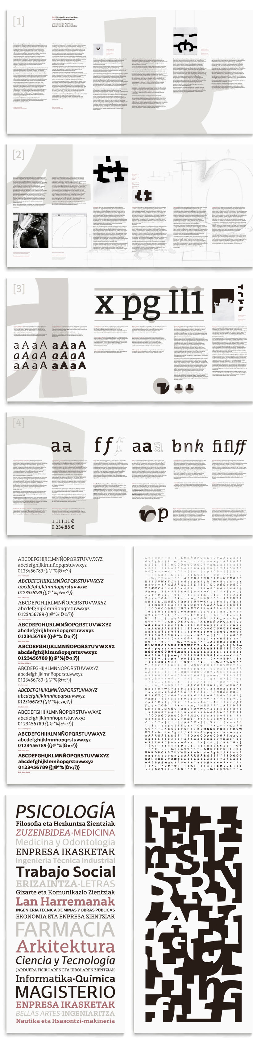 Exposición de diseño tipográfico «Tipografía EHU» 3