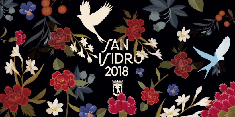 Descarga gratis los carteles de San Isidro 2018 de Mercedes deBellard 1
