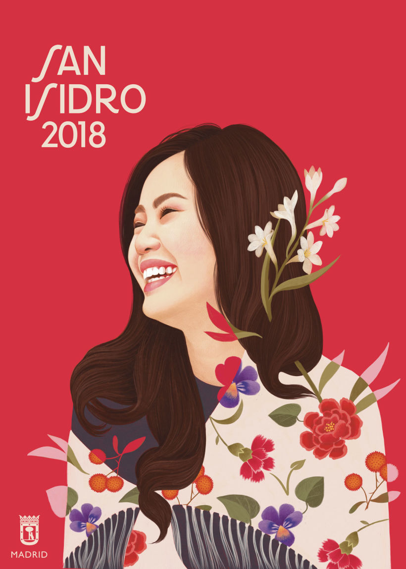 Descarga gratis los carteles de San Isidro 2018 de Mercedes deBellard 5