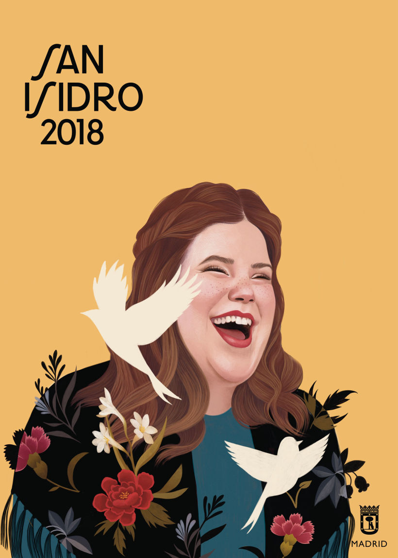 Descarga gratis los carteles de San Isidro 2018 de Mercedes deBellard 7