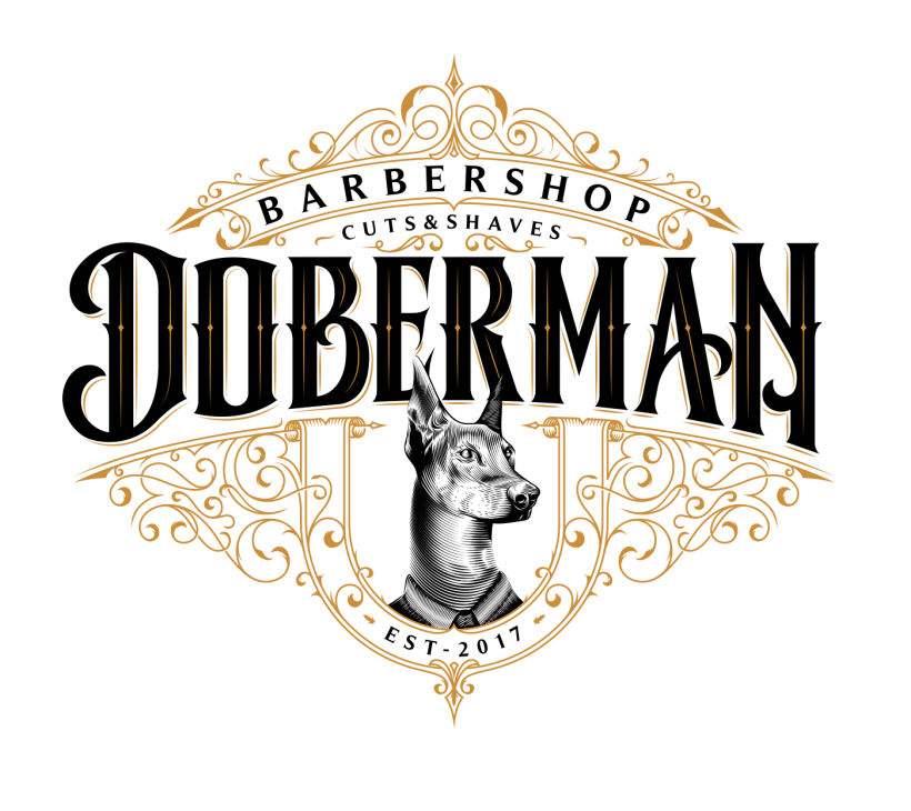 Doberman Barbershop -1
