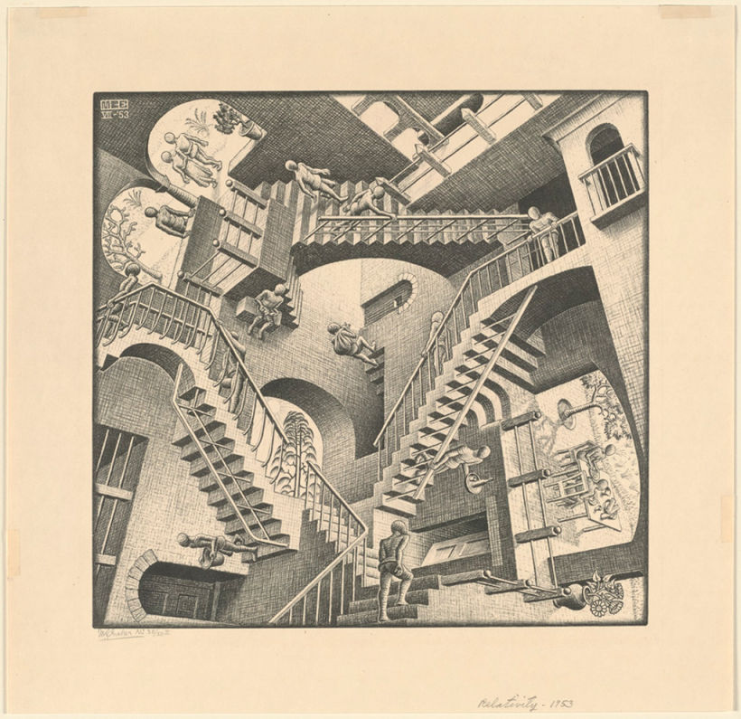 Explora los grabados de Escher en alta resolución 1