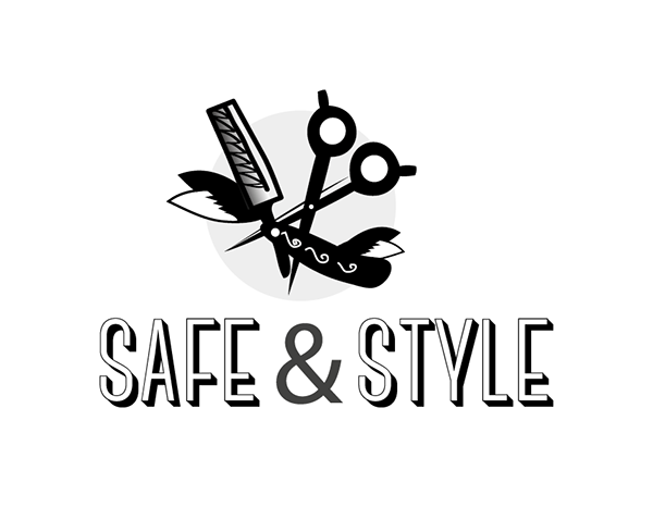 Logotipo Shave&Style 4
