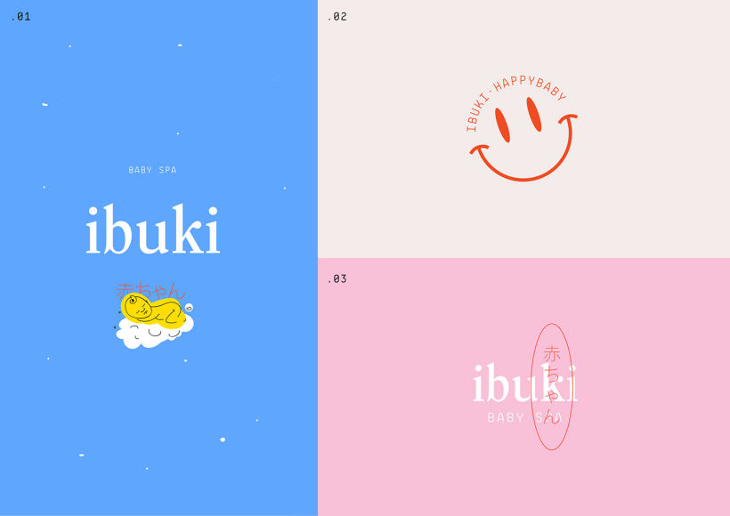 IBUKI Baby Spa | Branding 3