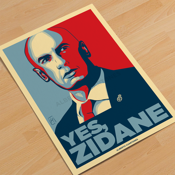 Ilustración Zinedine Zidane 0