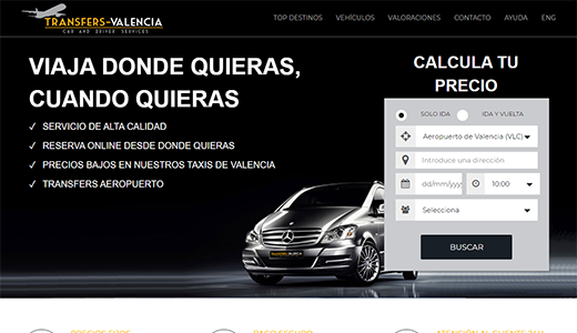 Consultoría marketing digital para Transfers Valencia 1