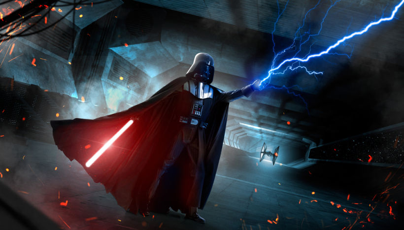 Darth Vader: Retoque fotográfico y efectos visuales con Photoshop 4
