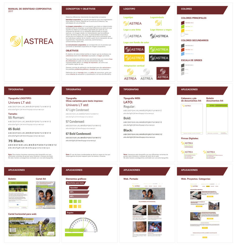 ASTREA ONG. Diseño y web. 5