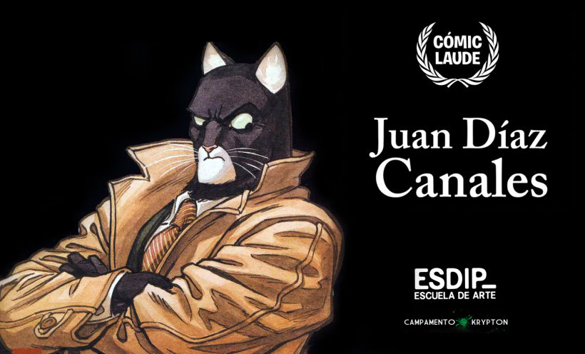 El guionista de Blacksad, Juan Díaz Canales en ESDIP 1